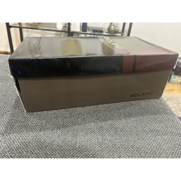 Bolano Chainz Men’s Oxford Style Dress Shoes Royal Blue Lace Up Size 12 - Picture 13 of 13